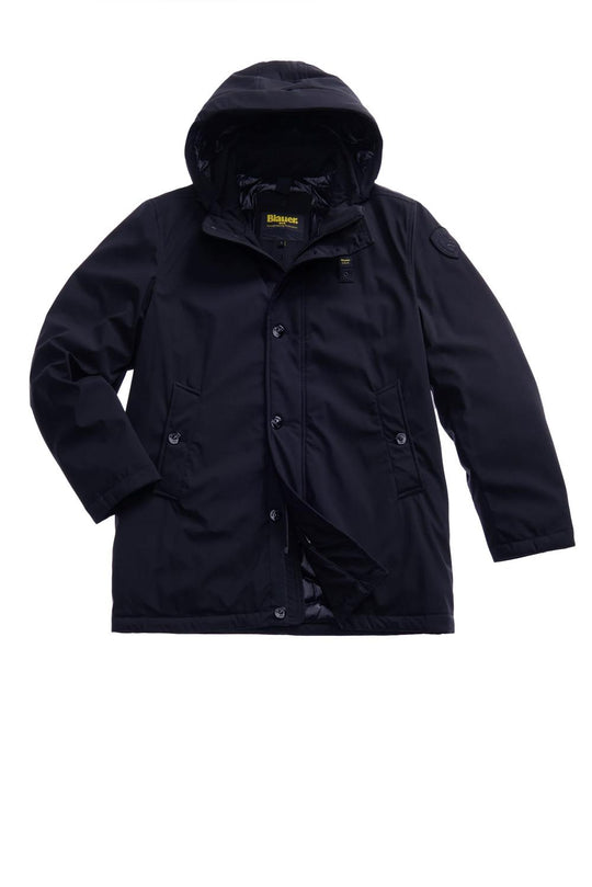 Blauer Parka Chester