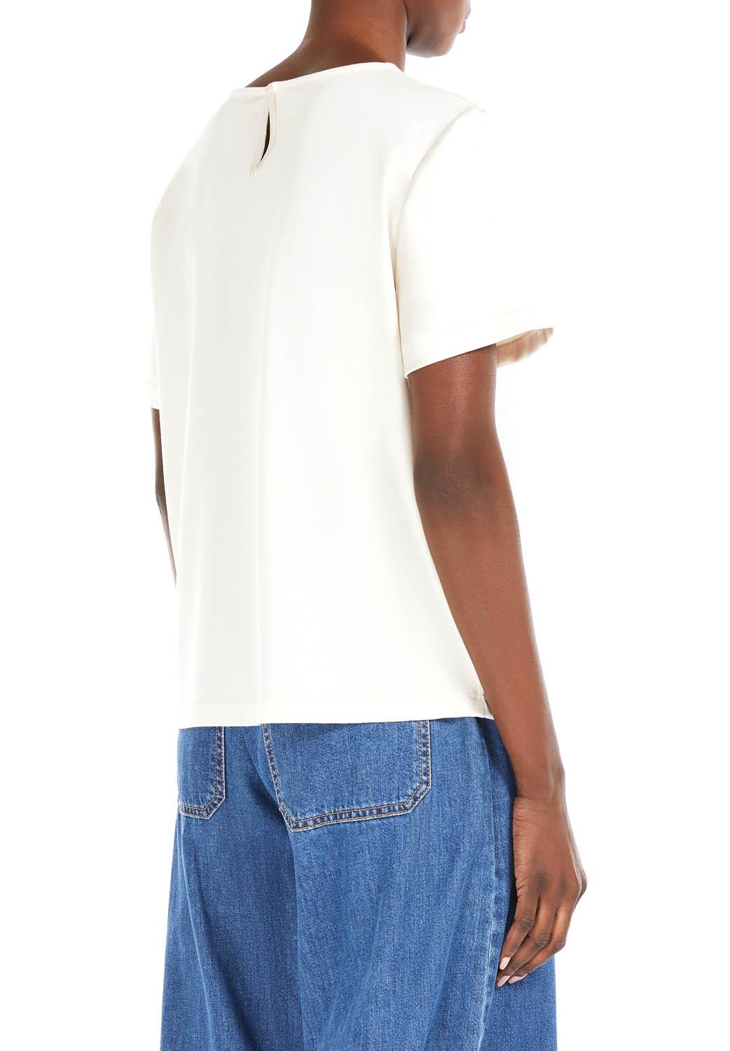  Max Mara Top Amburgo Ivory Woman - 3