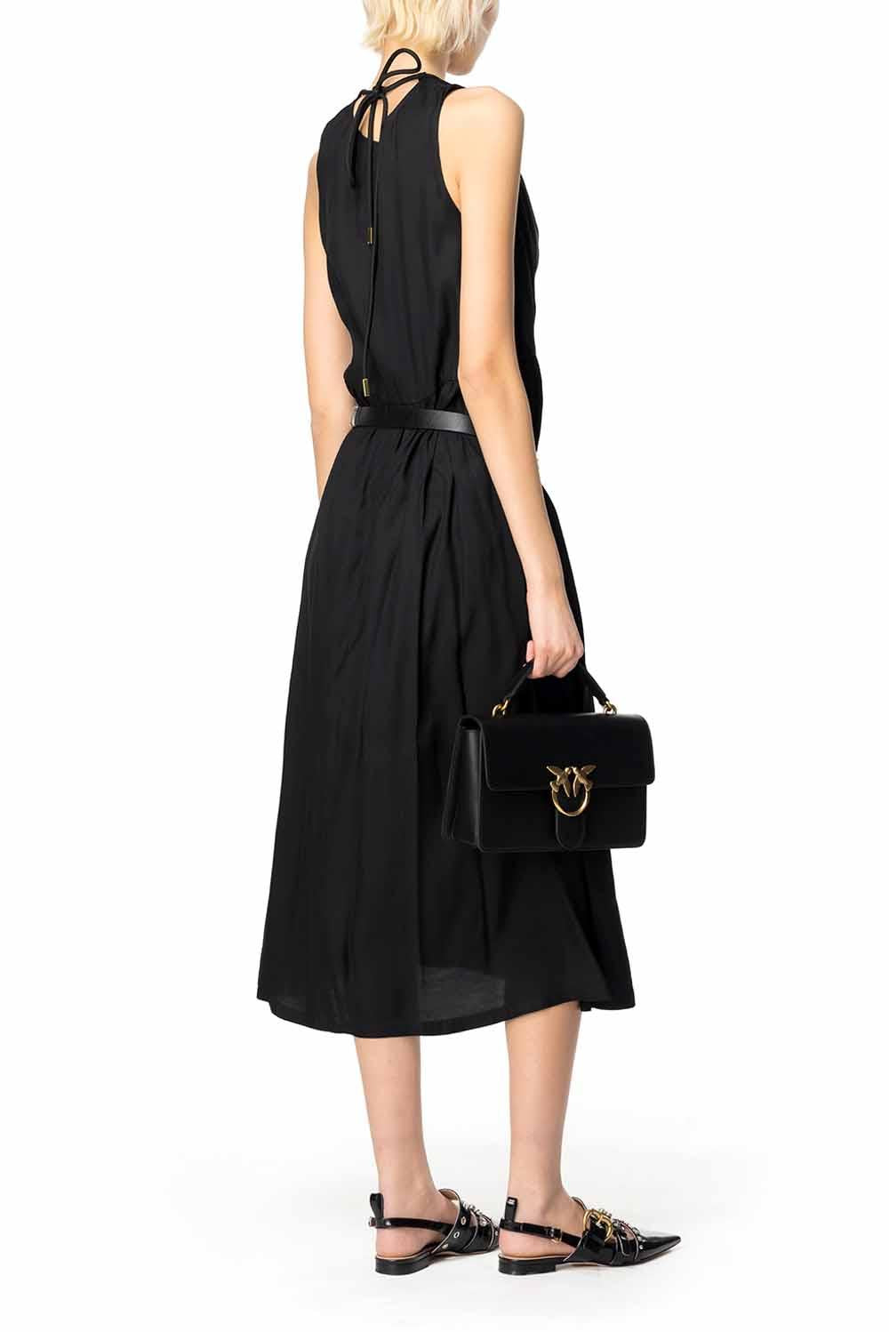  Pinko Abito Lungo Nemesi Nero Woman - 3