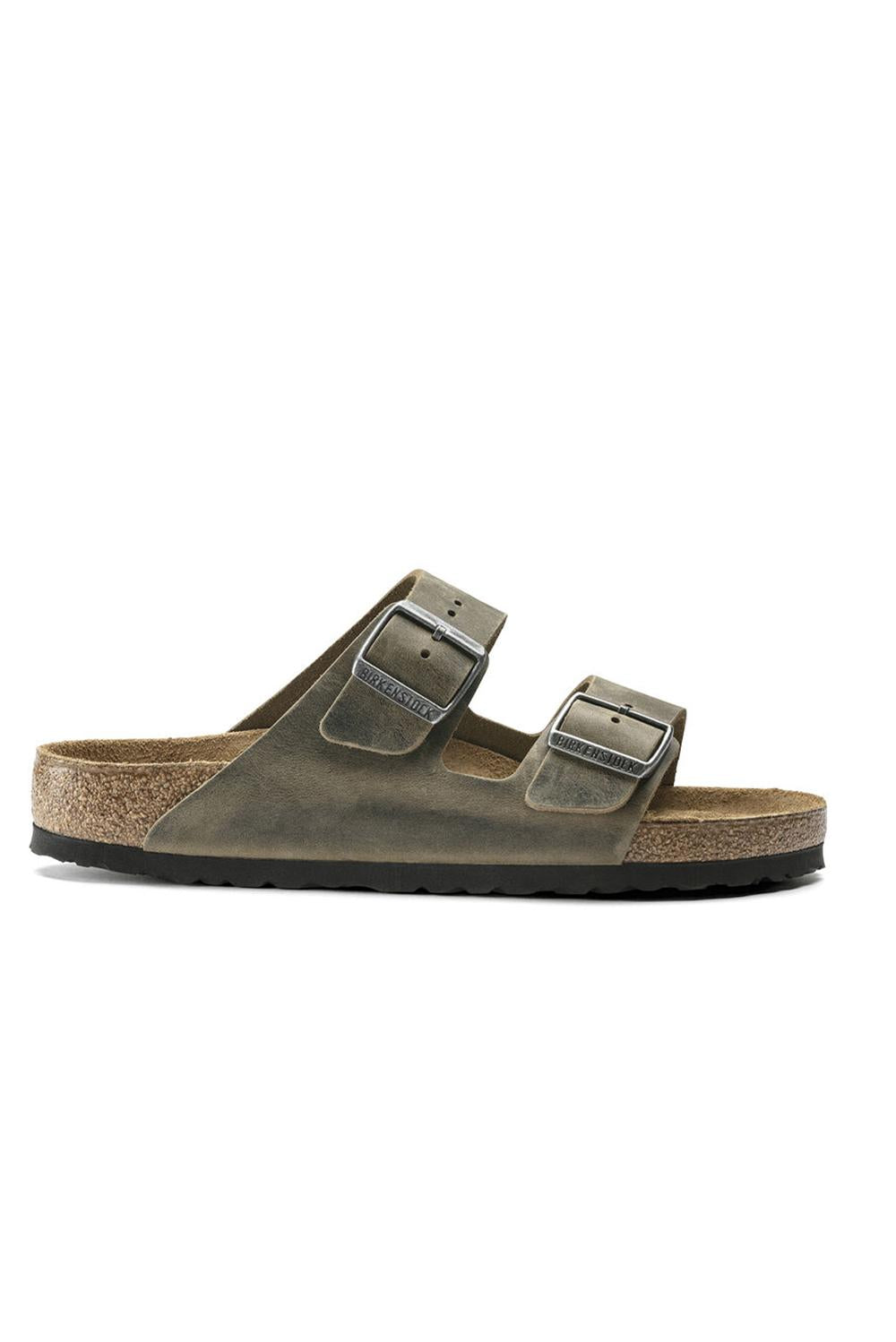  Birkenstock Arizona Soft Footbed Faded Khaki Uomo - 1