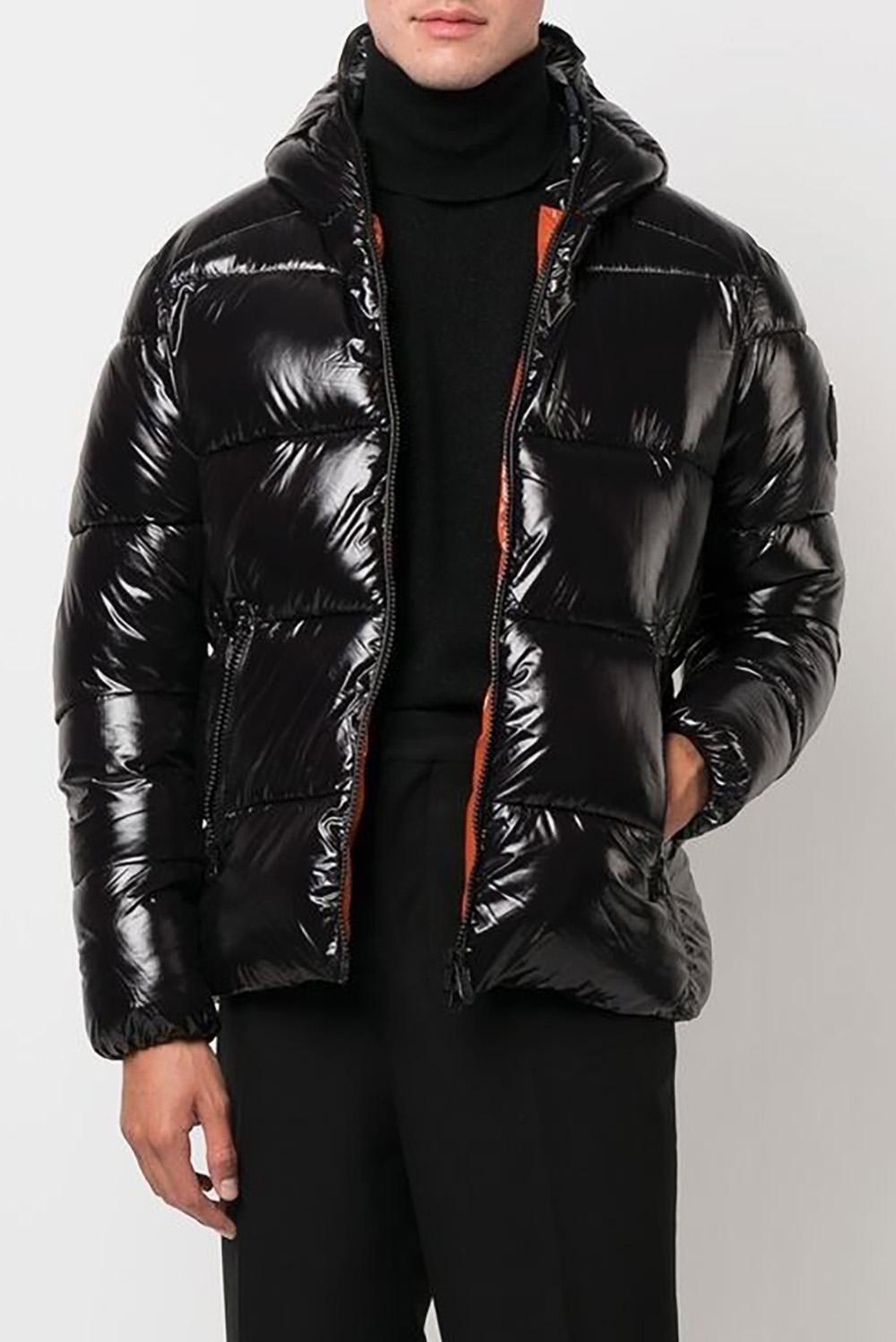  Save The Duck Piumino Edgard Black Uomo - 1