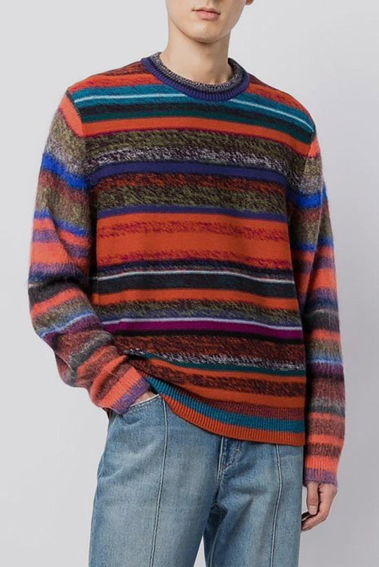 Painted Stripe Sweater