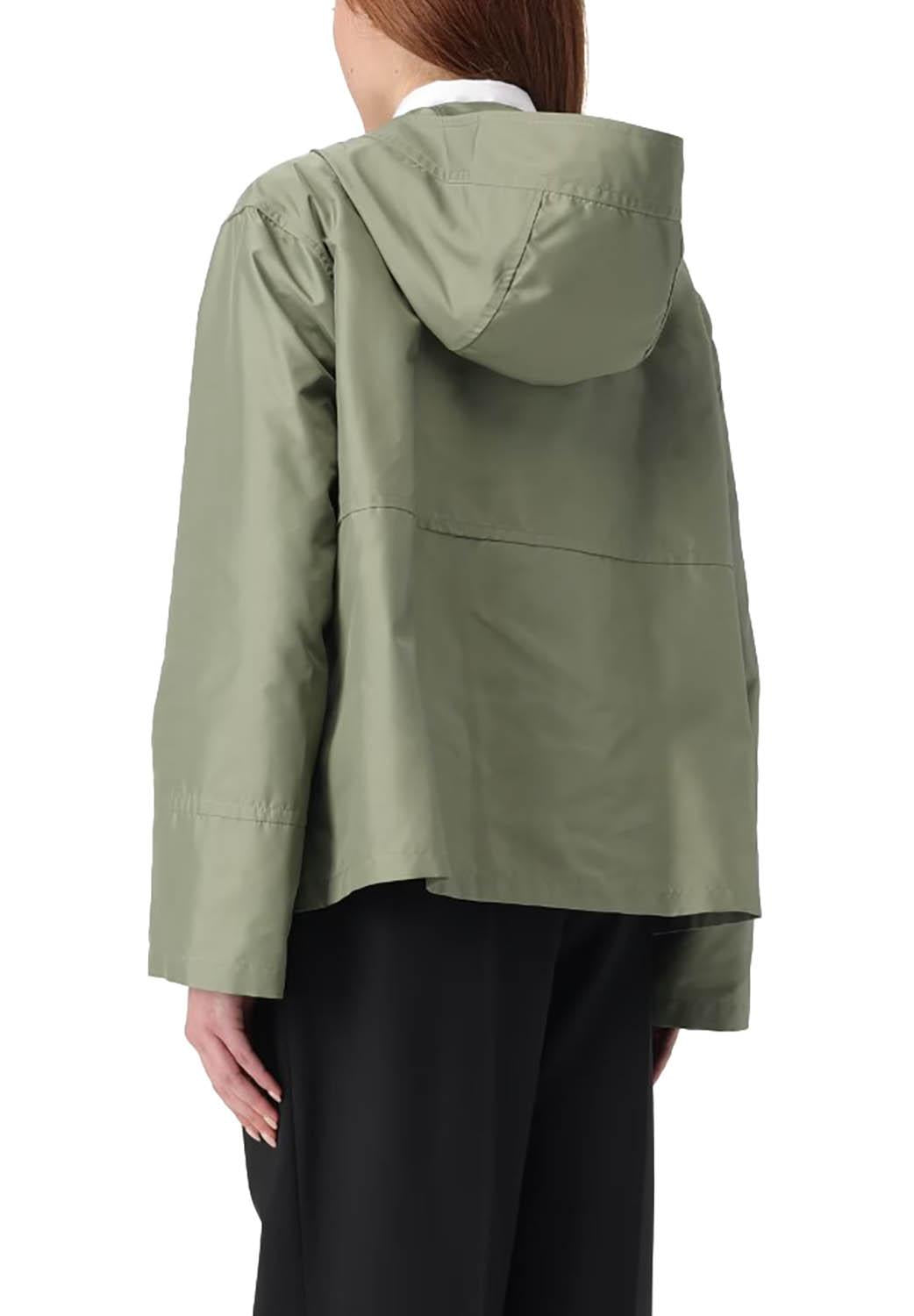  Fay Parka Corto Verde Woman - 3