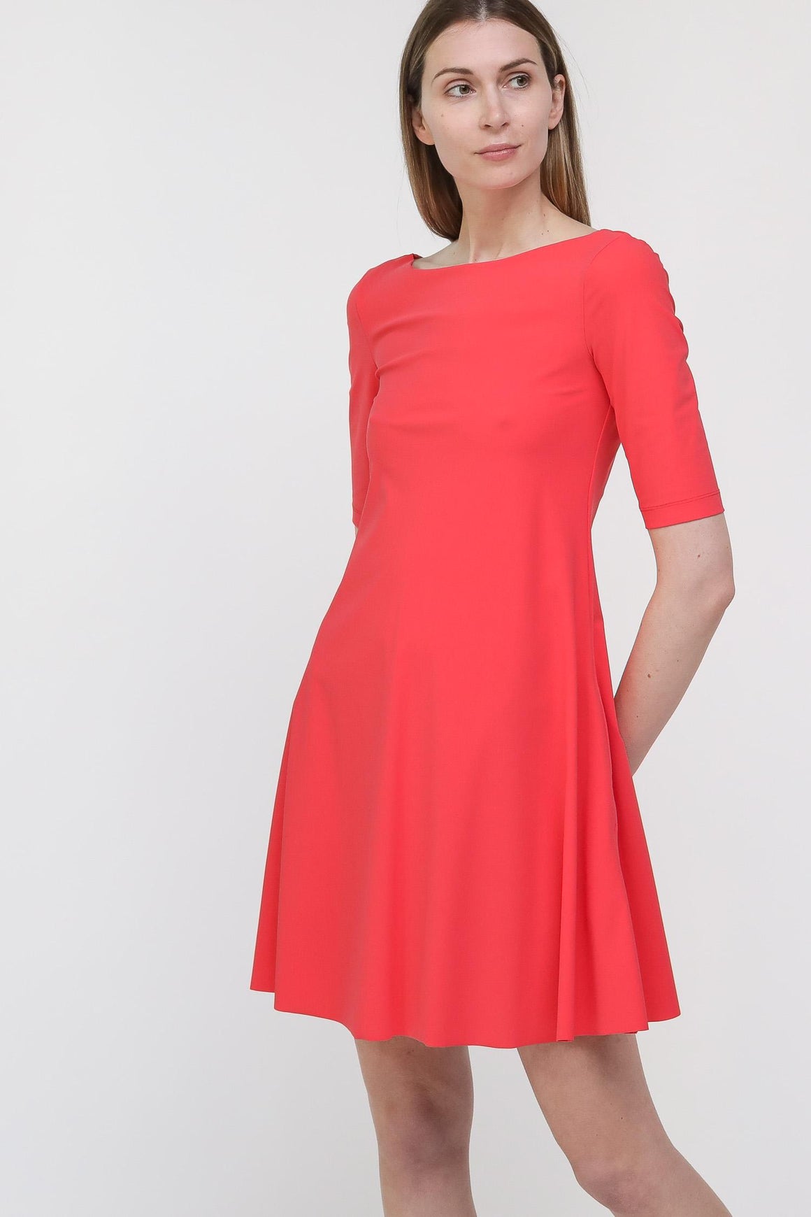  Patrizia Pepe Abito Jersey Red Woman - 3