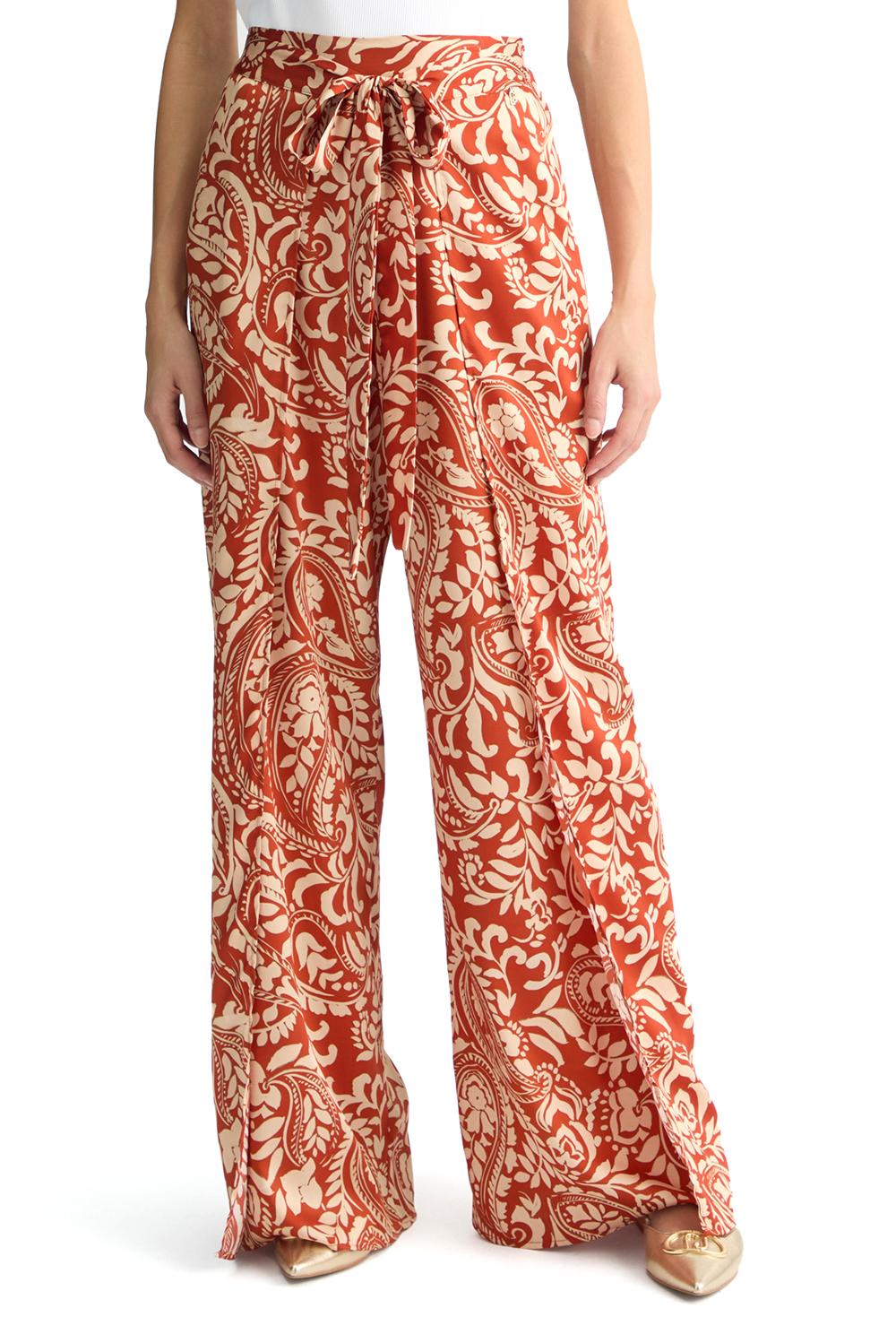  Liu Jo Pantaloni In Twill Terracotta Woman - 5