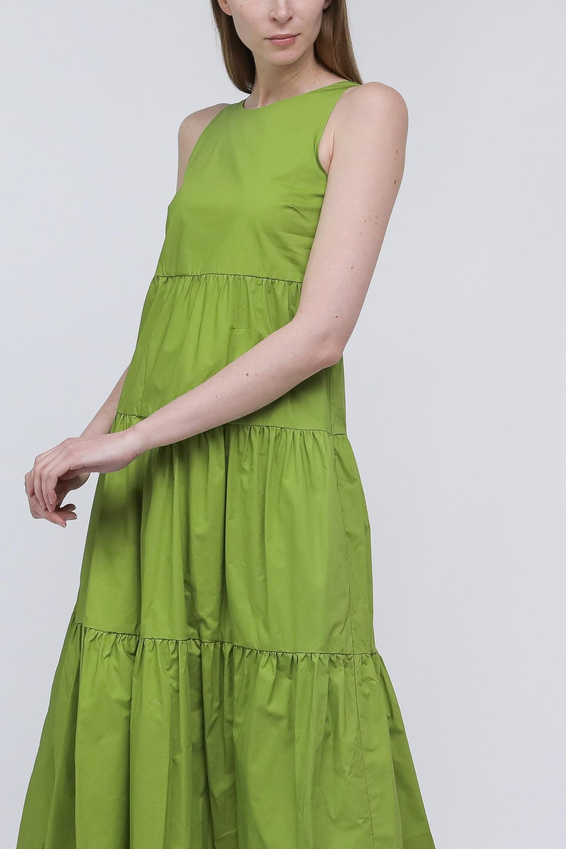  Patrizia Pepe Abito Lungo Green Woman - 3