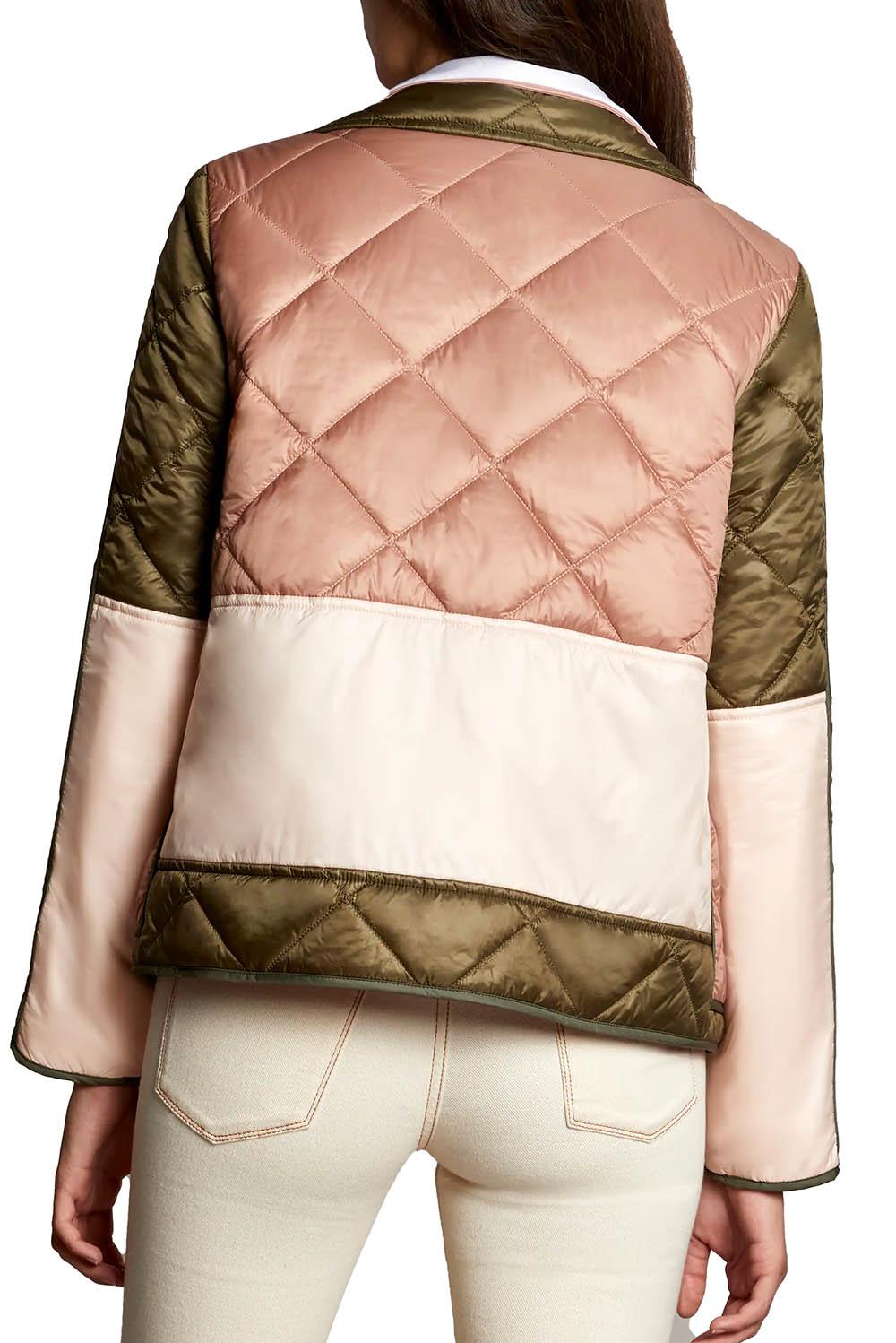  Fay Giacca 3 Ganci Trapuntato Khaki Woman - 3