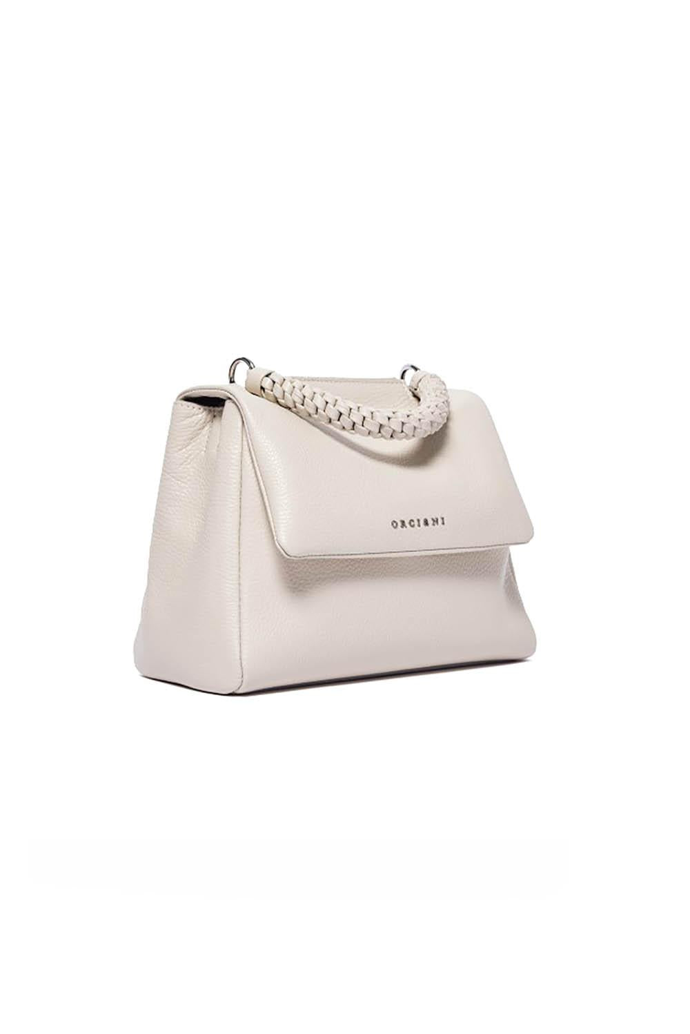  Orciani Borsa Sveva Sense Scooby Small Acqua Bianca Woman - 3