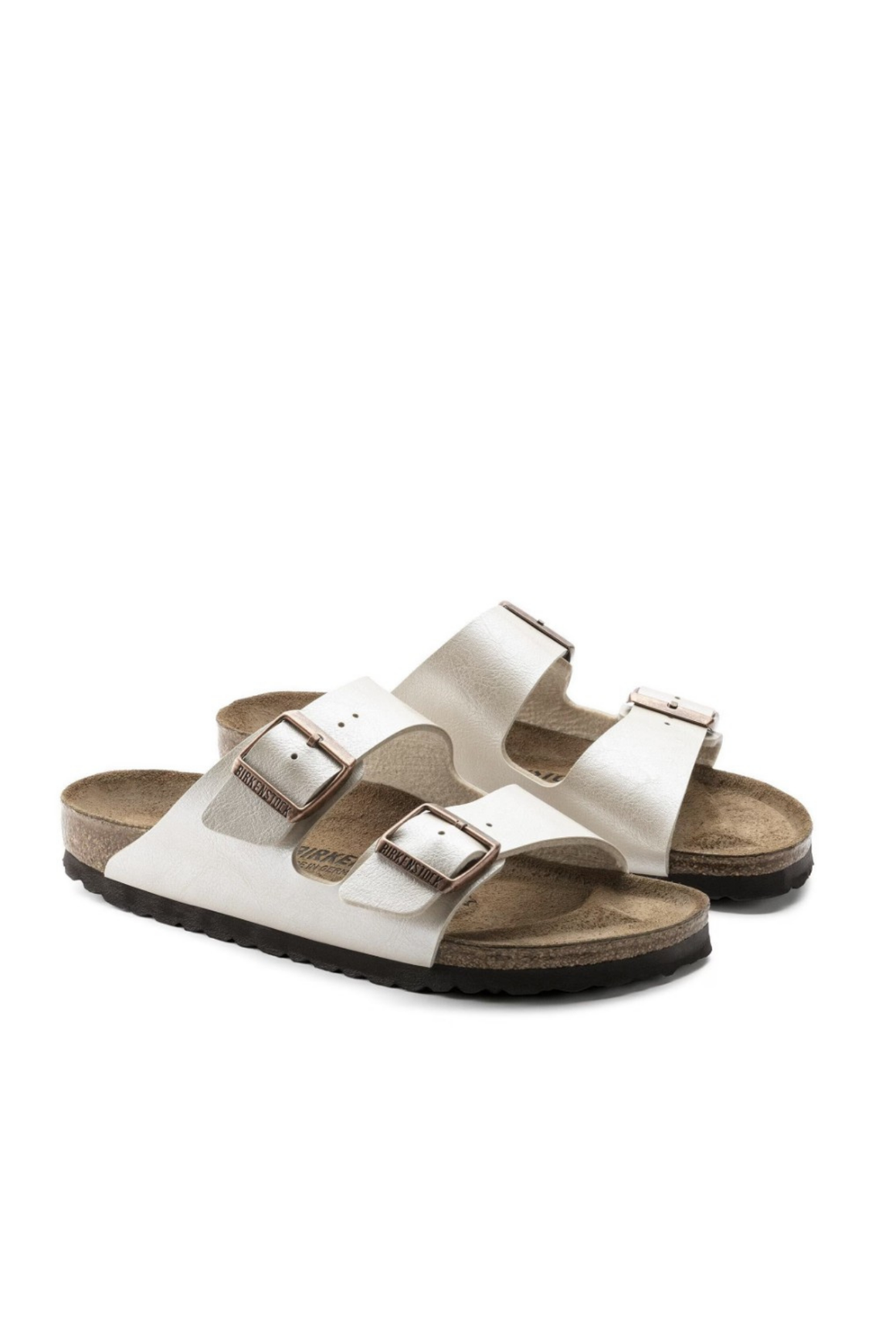  Birkenstock Arizona Graceful Pearl White Woman - 2