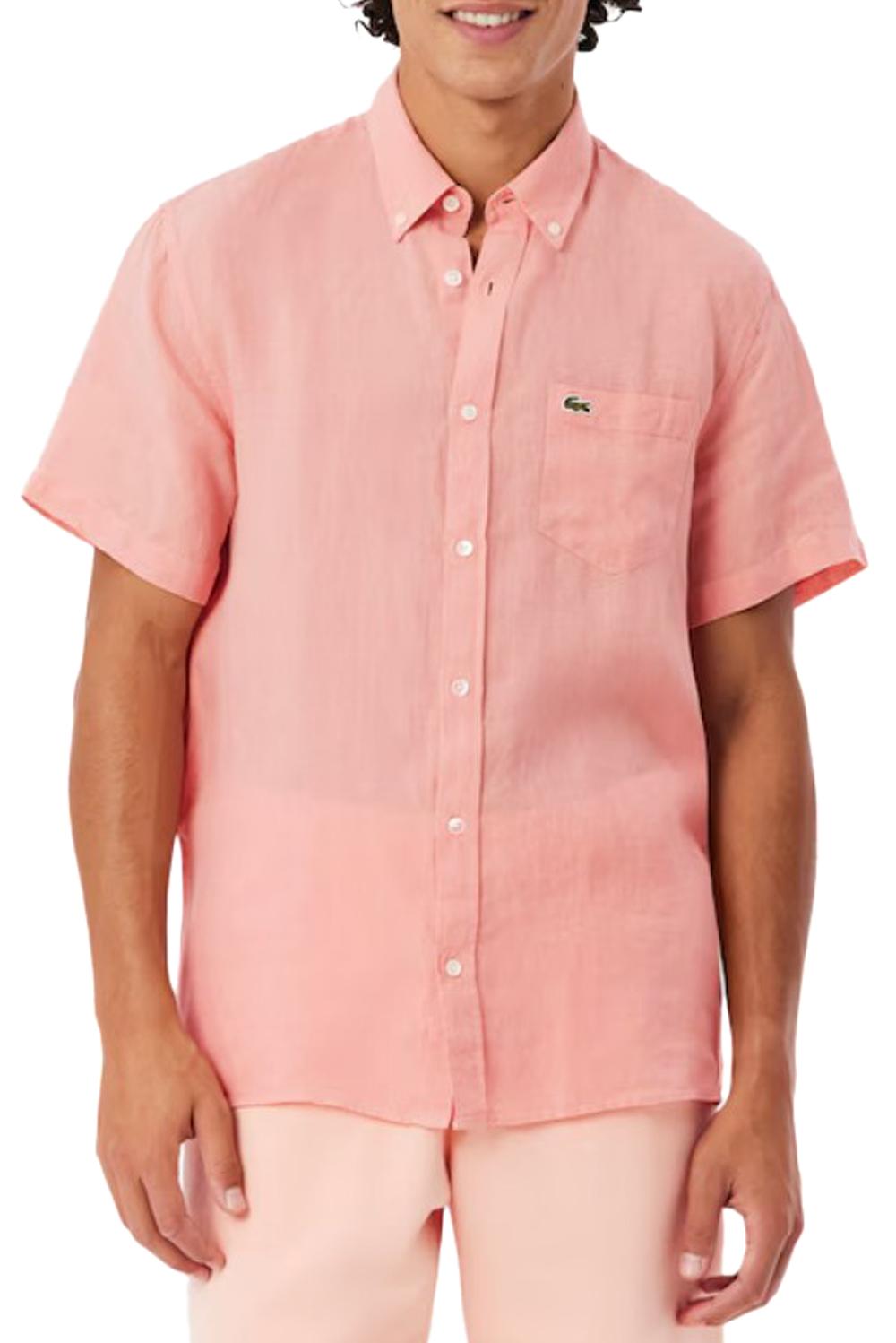  Lacoste Camicia Lino Uomo - 2