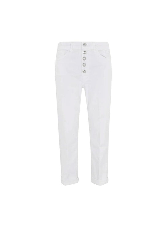 DONDUP Koons jeans con bottoni gioiello
