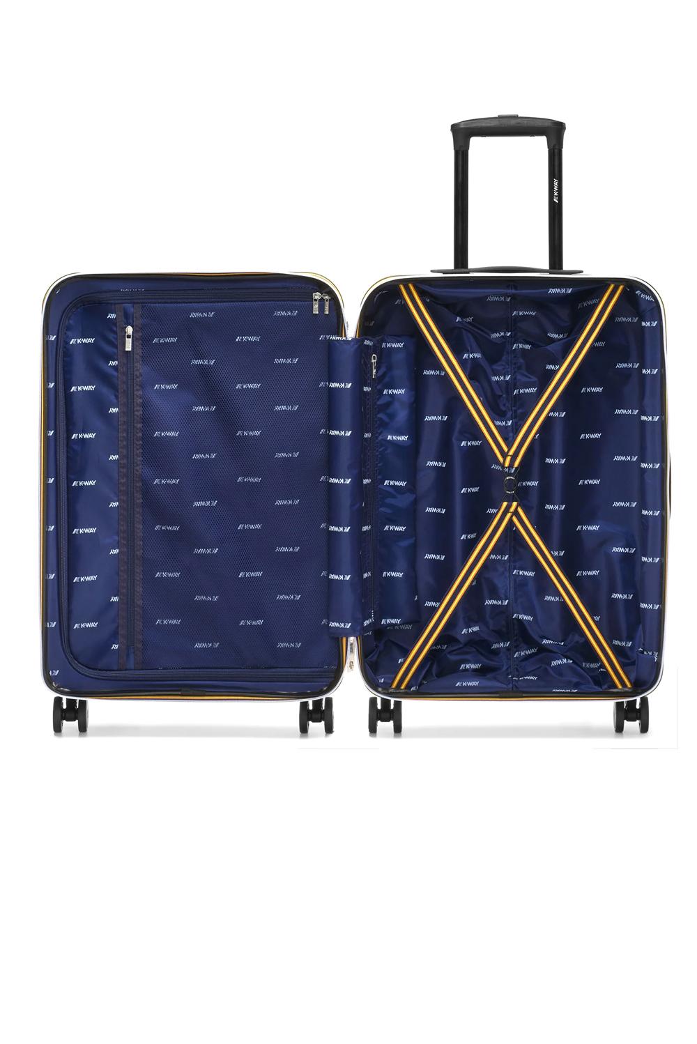  K-way Cabin Trolley Medium Pink Blu Woman - 3