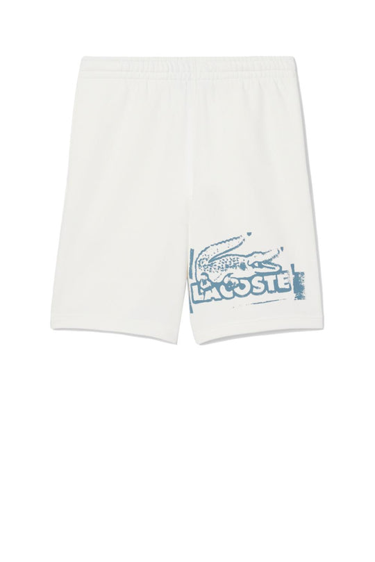 Lacoste Bermuda in cotone grafico