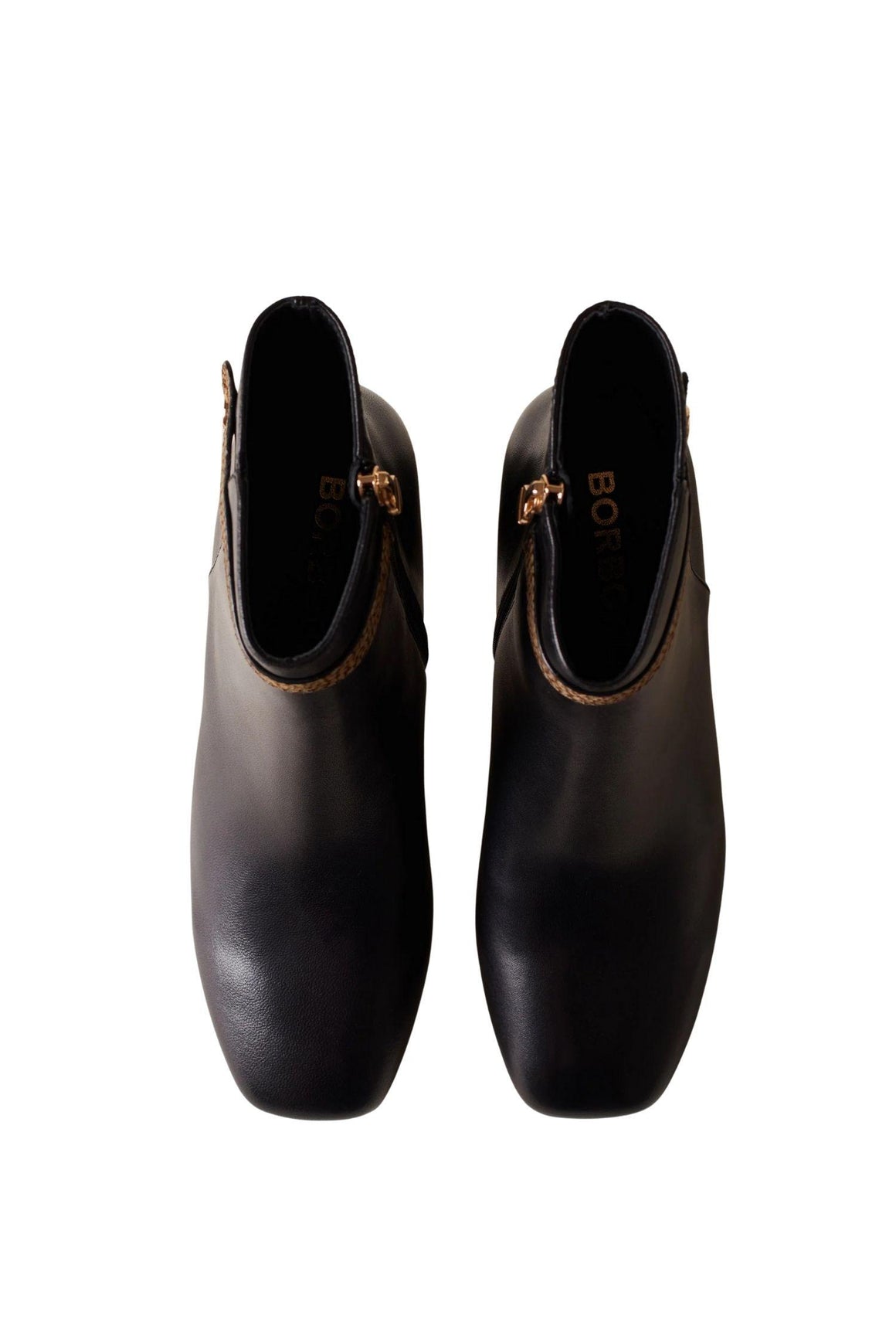  Borbonese Stivaletto Di Pelle Nero Op Natural Woman - 3