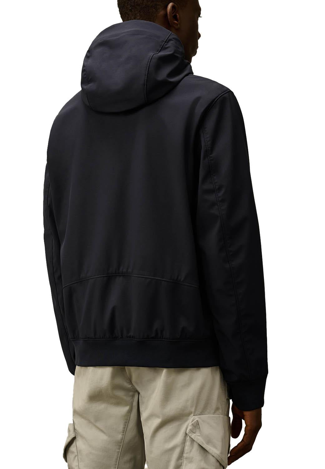  Cp Company Shell-r Hooded Jacket Total Eclipse Uomo - 3