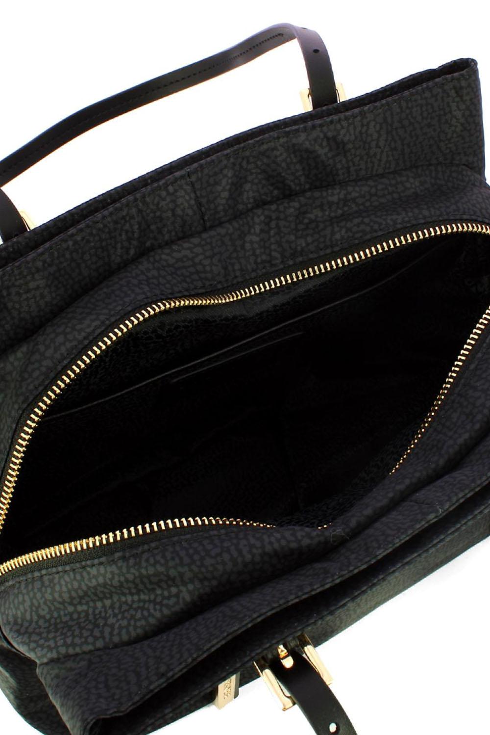  Borbonese Shopper Hobo Nero Woman - 3