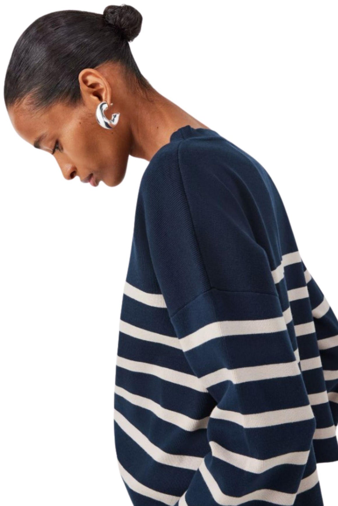  Max Mara Maglia In Cotone A Righe Pinide Woman - 3