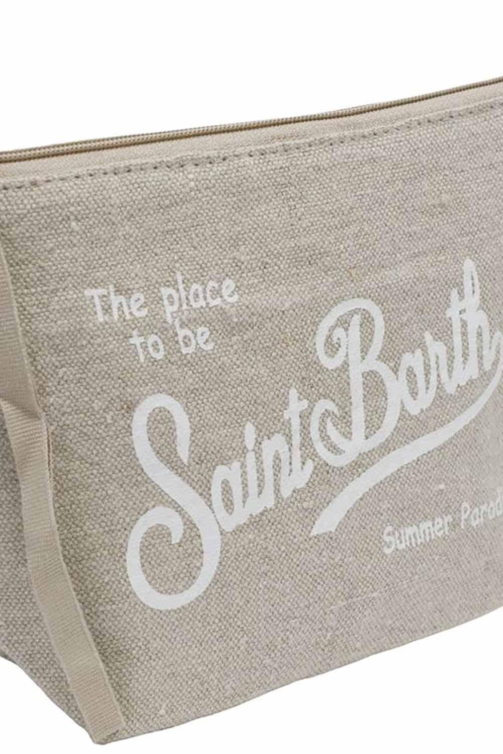  Mc2 Saint Barth Pochette Aline Linen Woman - 3