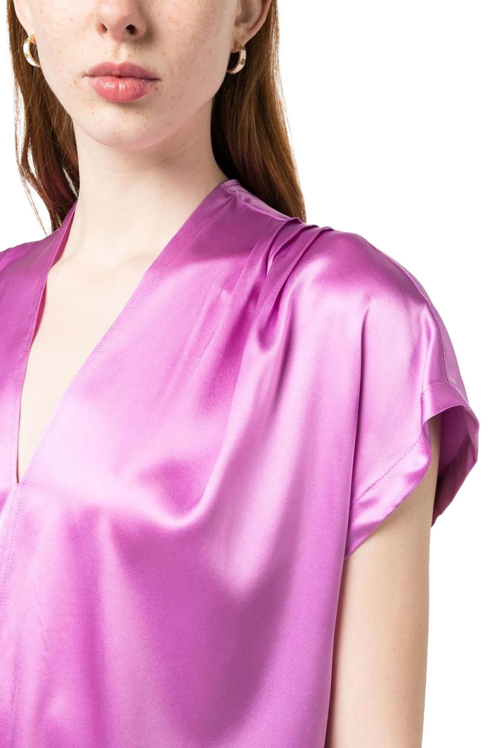  Pinko Blusa Satin Stretch Woman - 4