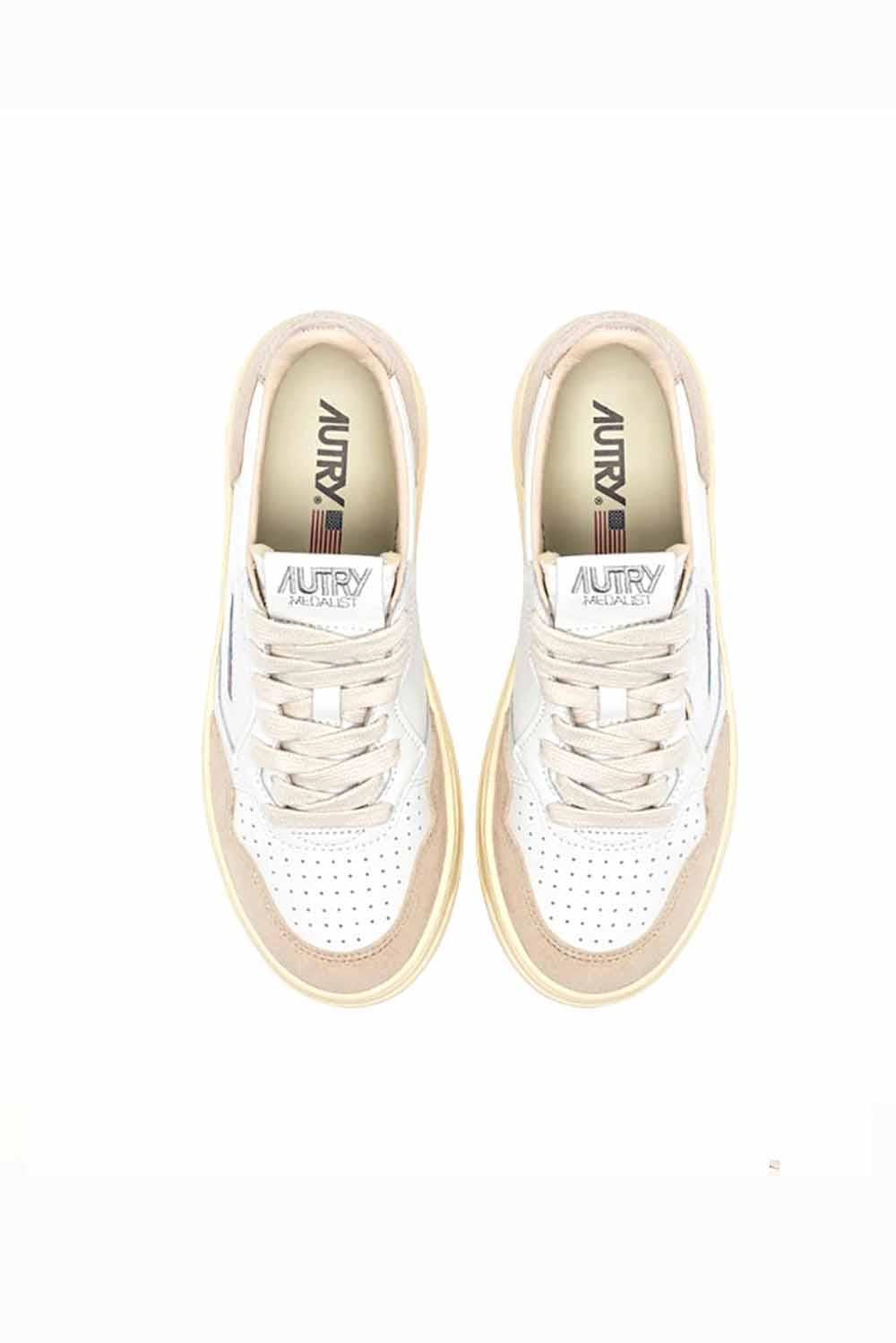  Autry Sneakers Medalist White Gold Woman - 4