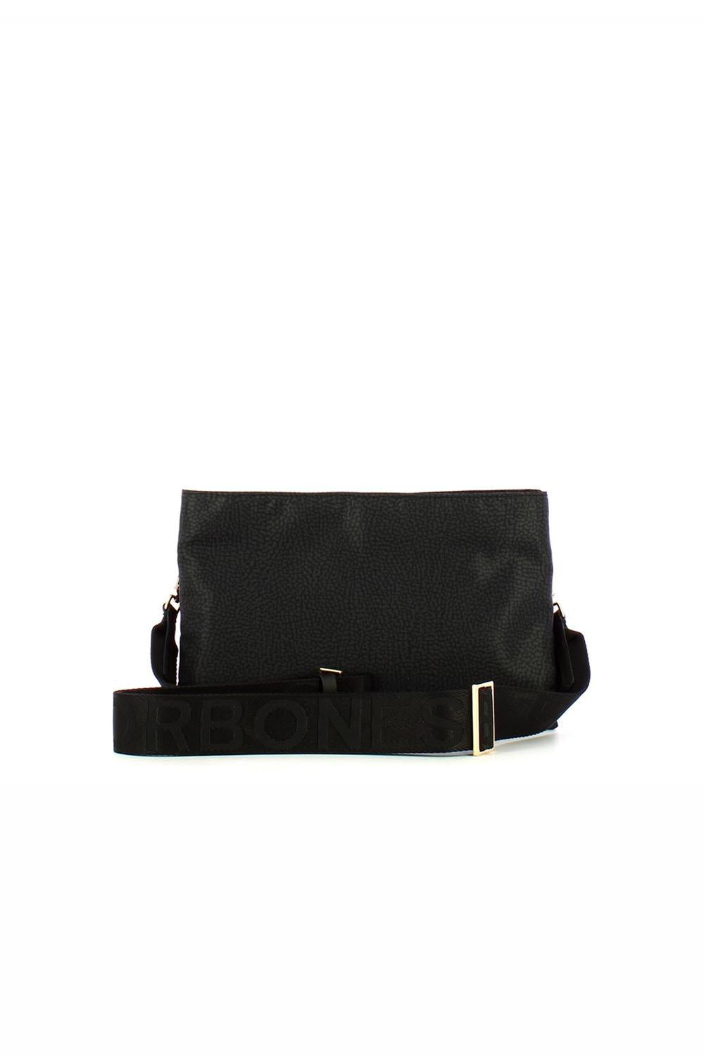  Borbonese Crossover Small Bag Nero Woman - 4