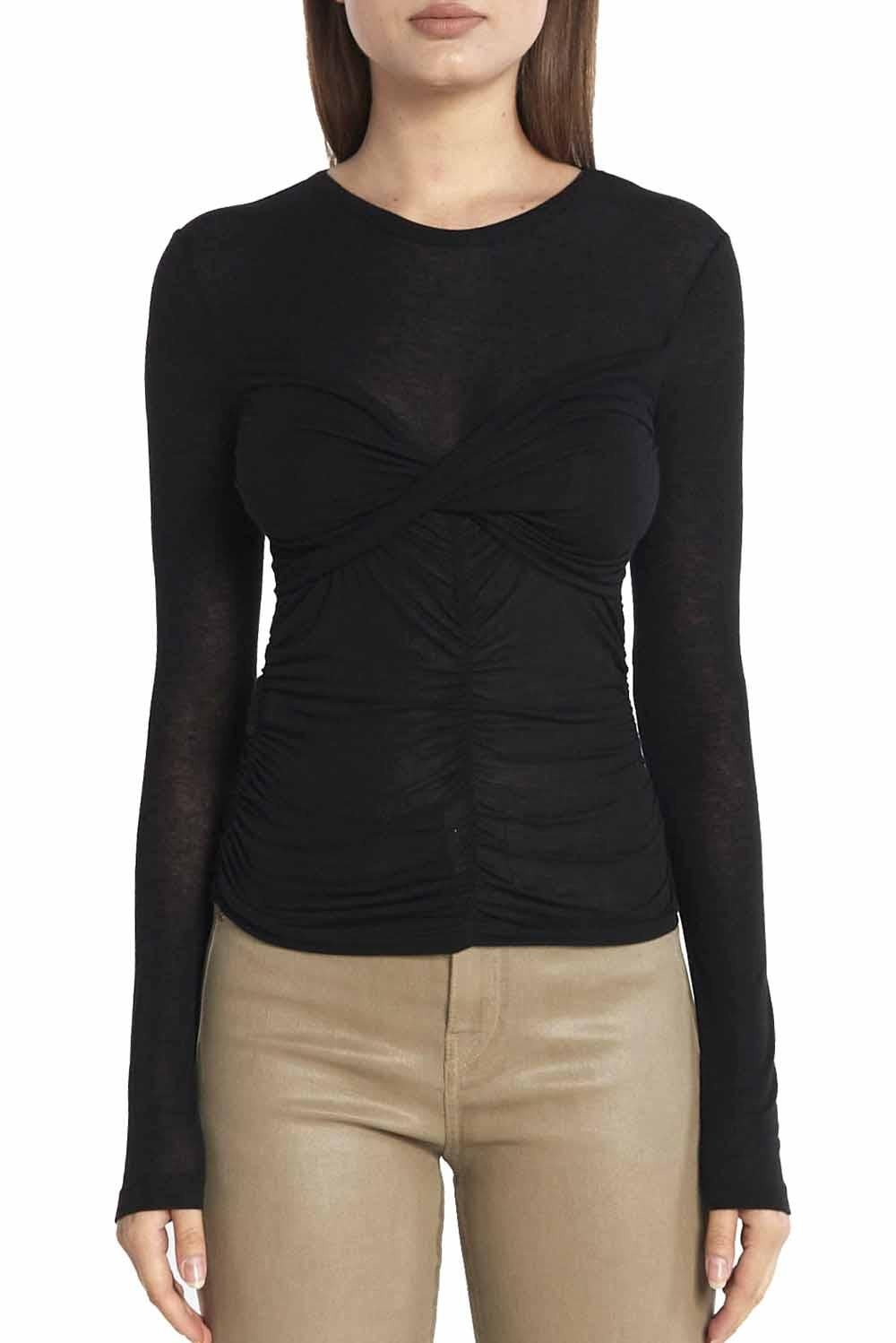  Pinko Minnie Mouse Sweater Nero Woman - 2