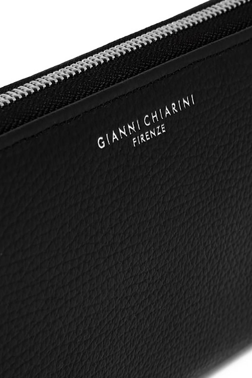  Gianni Chiarini Portafoglio Grain U Nero Woman - 4