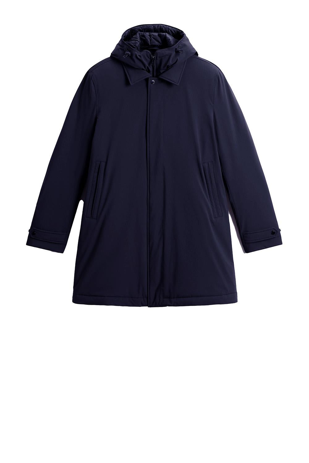  Woolrich Stretch 2 In1 Melton Blue Uomo - 1