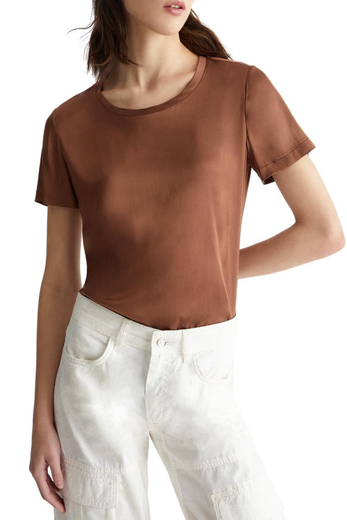 Satin T-shirt