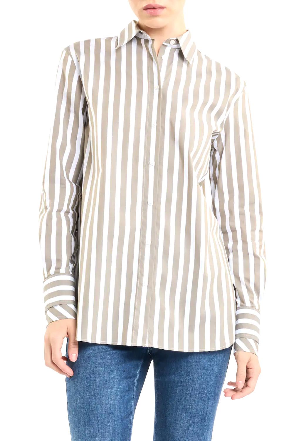  Fay Camicia Regular Oliva Woman - 5