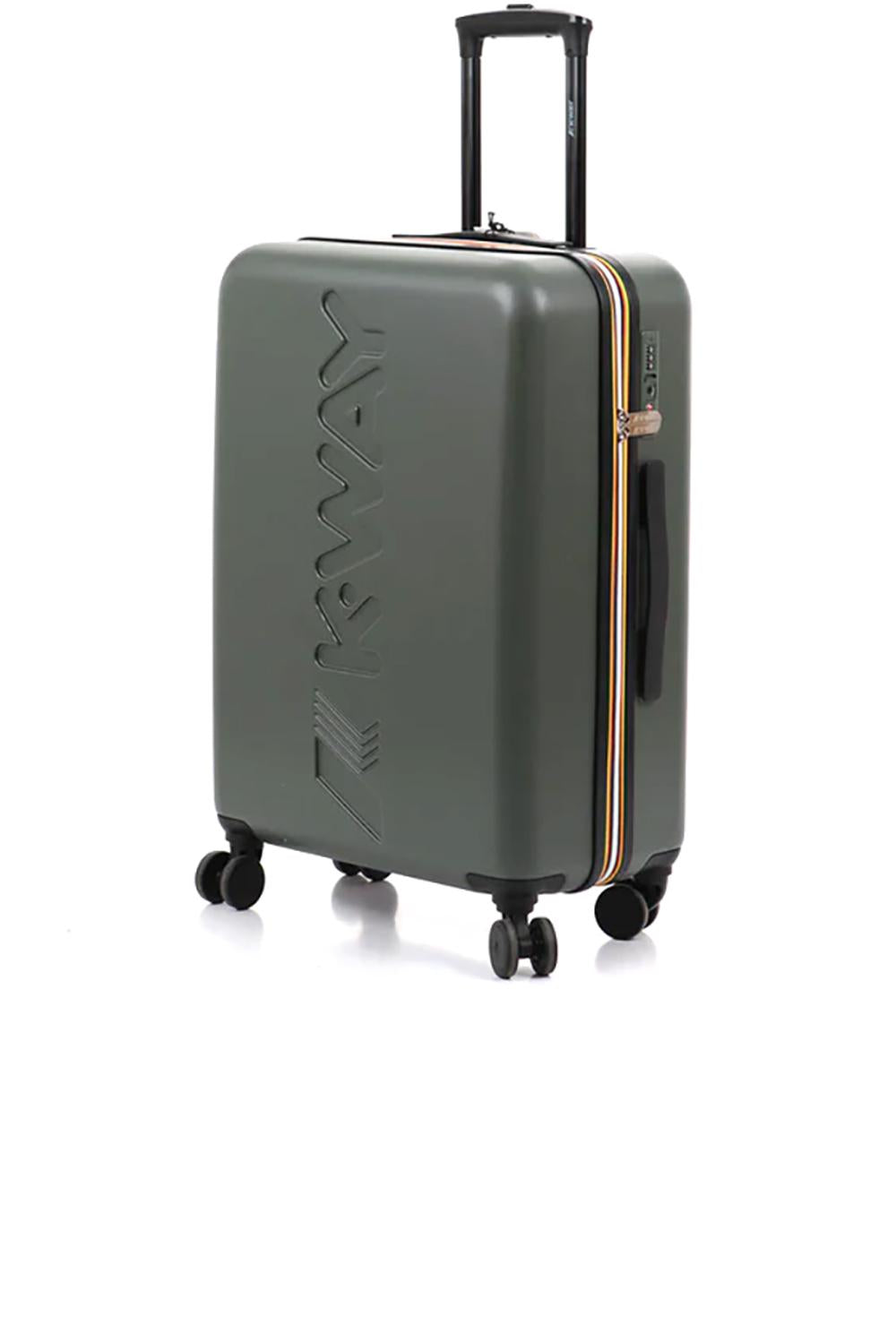  K-way Cabin Trolley Medium Green Blue Woman - 5