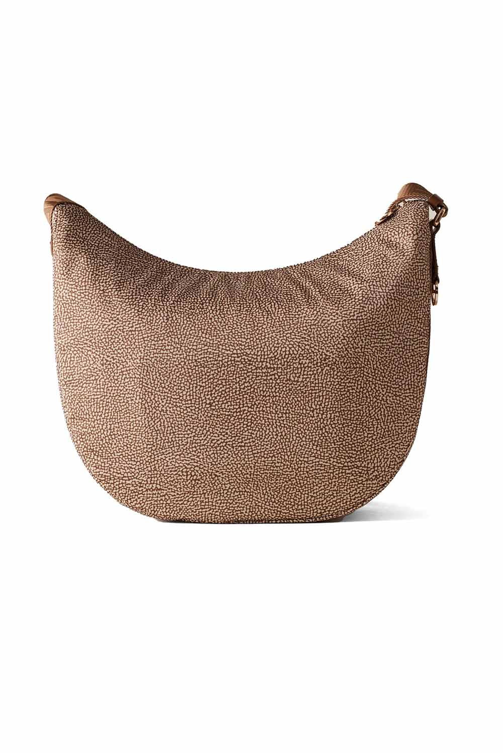  Borbonese Eco Line Luna Bag Medium Beige Woman - 3