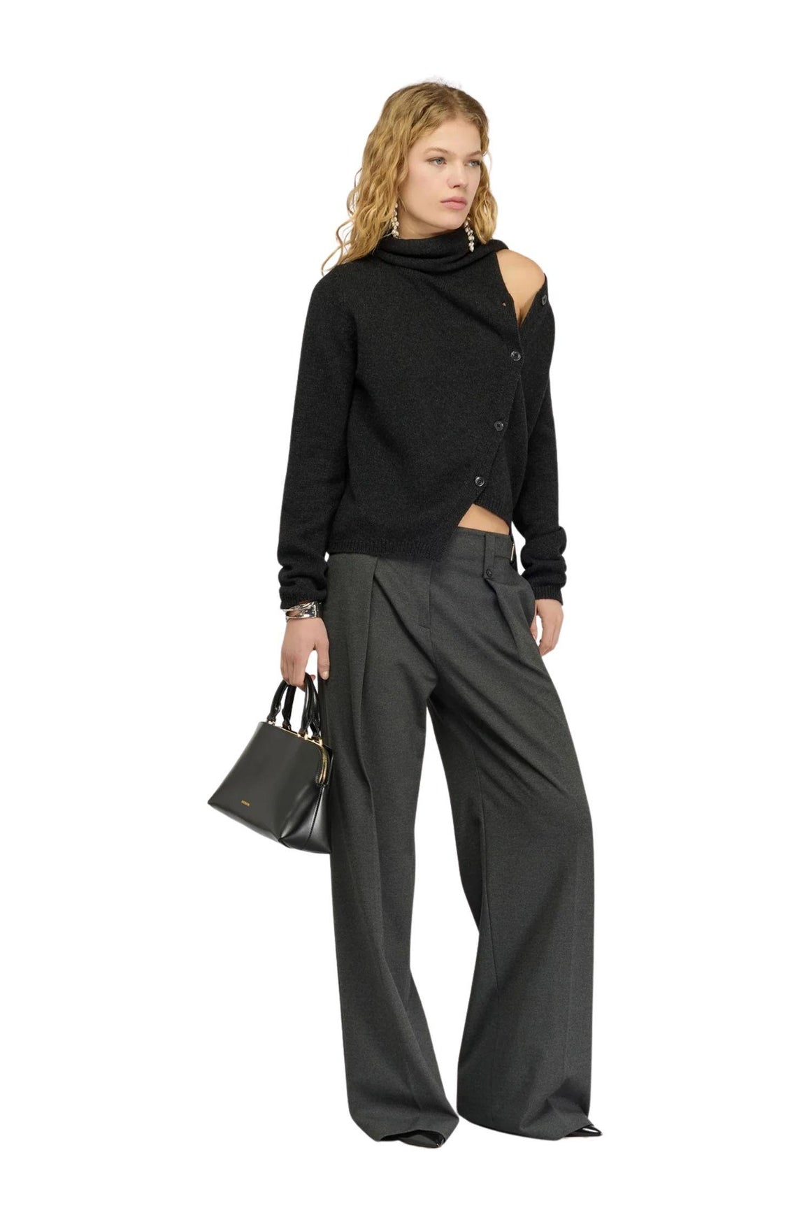  Semicouture Ardigna Aurelia Antracite Anthracite Woman - 2