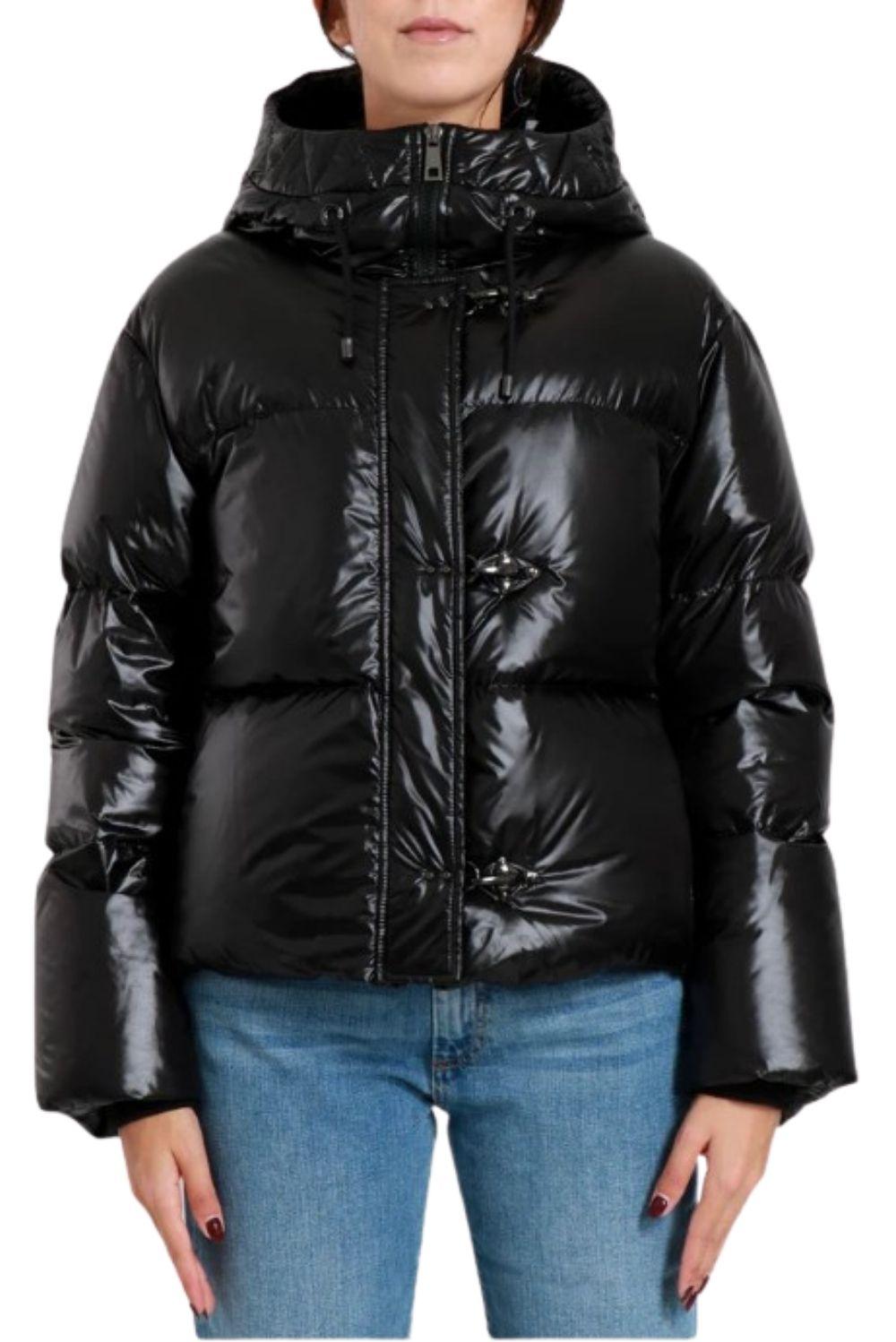  Fay Piumino Con Cappuccio Nero Woman - 2