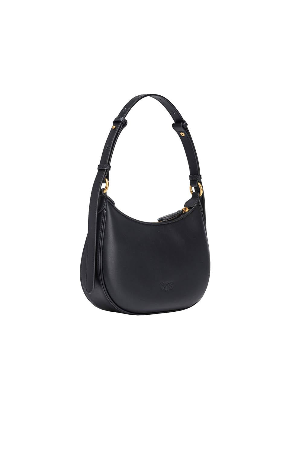  Pinko Mini Half Moon Bag Nero Woman - 2