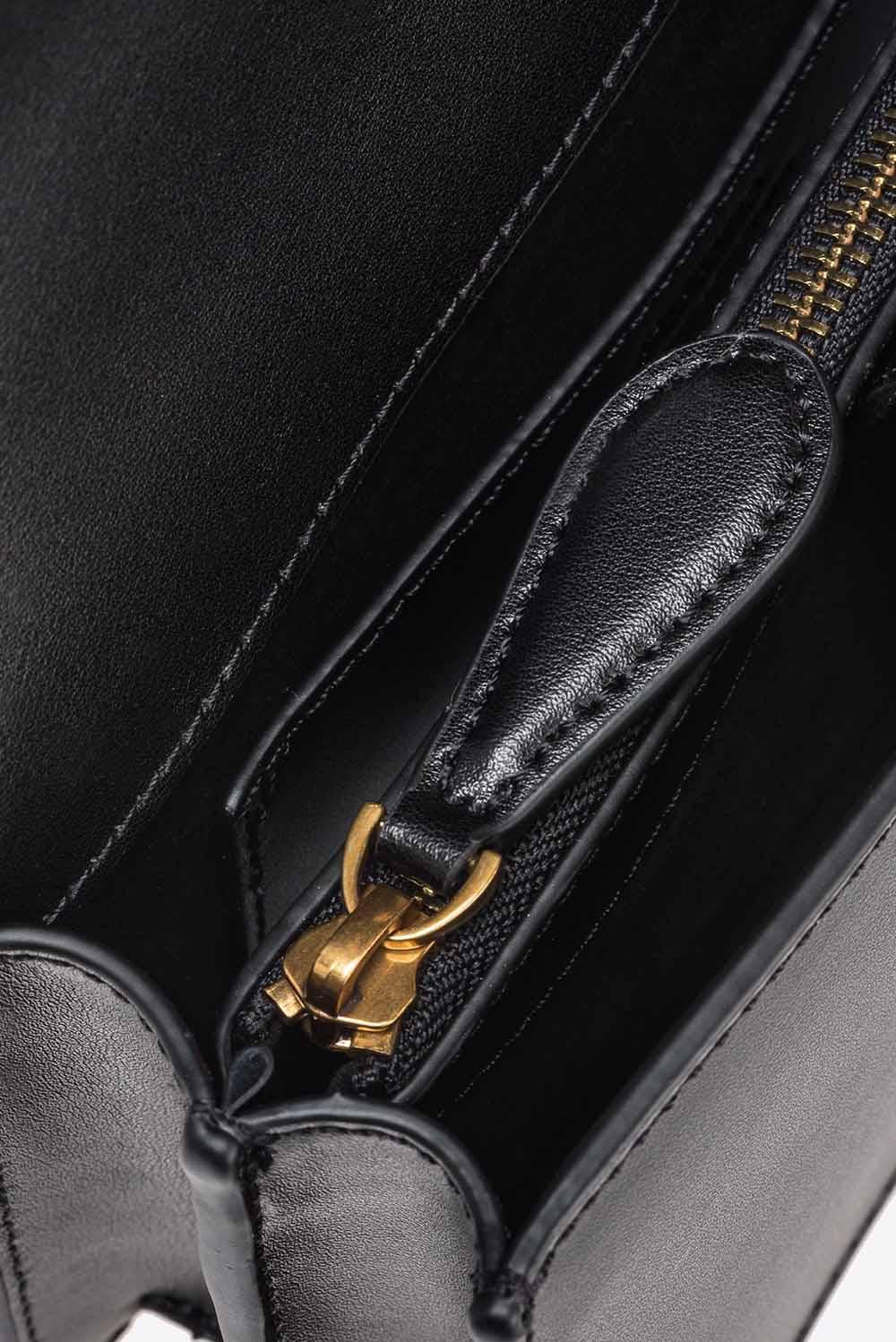  Pinko Love One Classic Mini Nero Oro Woman - 4