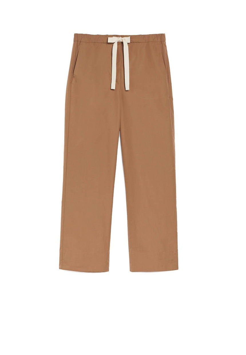  Max Mara Pantaloni Argento Woman Camel