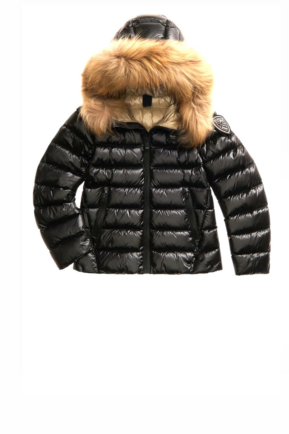  Blauer Piumino Trapuntato Colore Nero Woman - 1