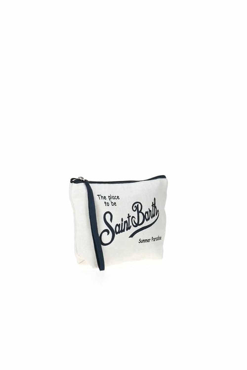 MC2 Saint Barth Pochette Aline Linen