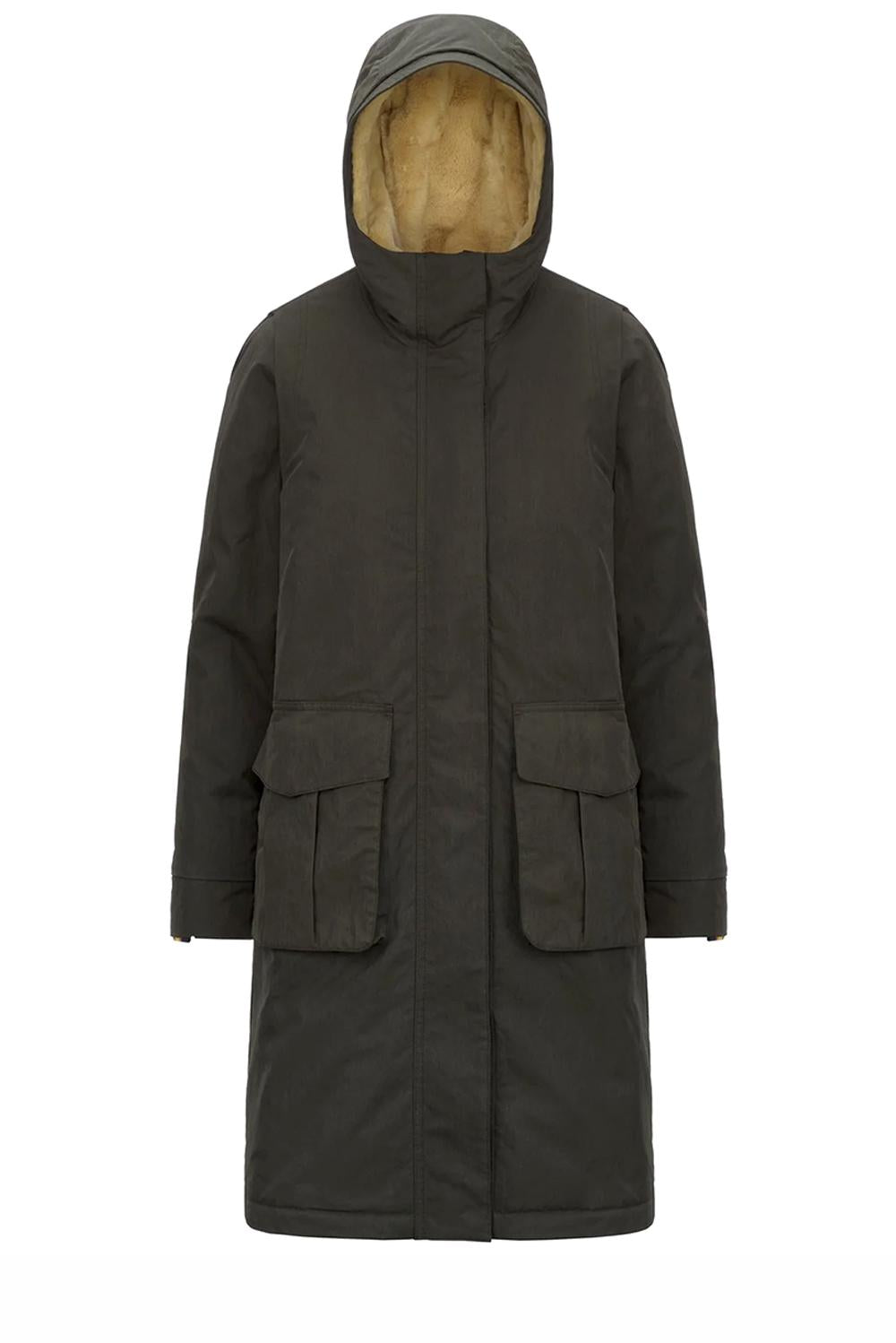  K-way Parke Brunil Green Blackish Woman - 1