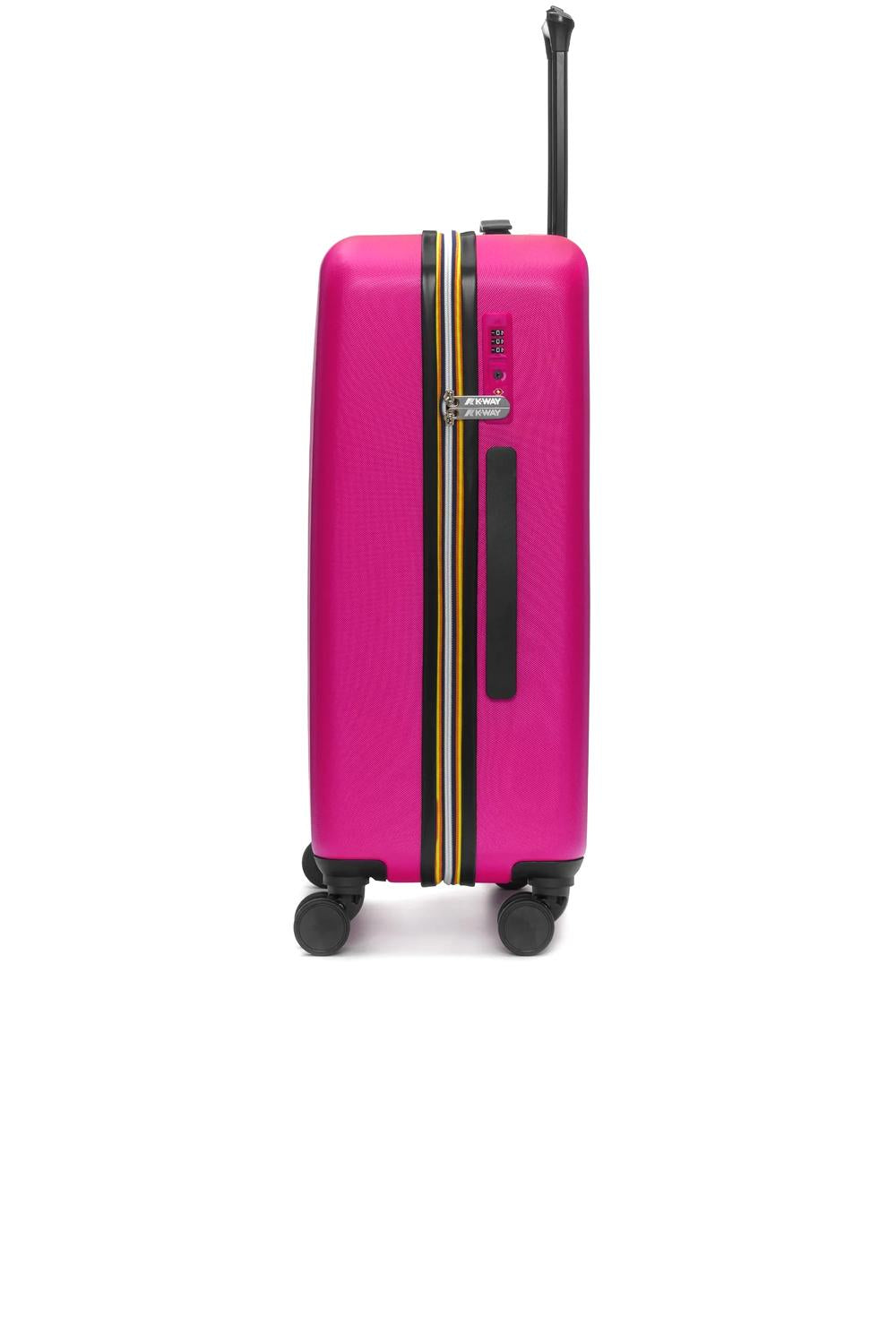 K-way Cabin Trolley Medium Pink Blu Woman - 5