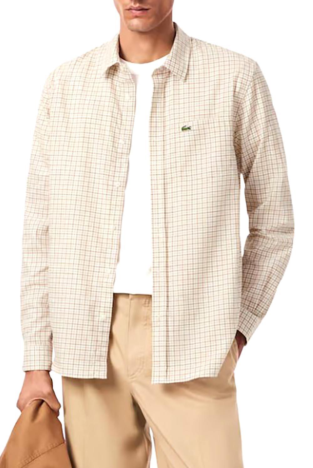  Lacoste Camicia In Cotone Uomo - 2