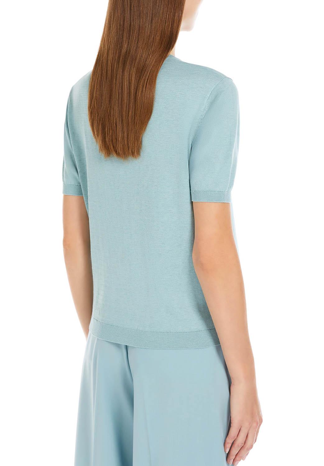  Max Mara T-shirt Zibetto Verde Woman - 4