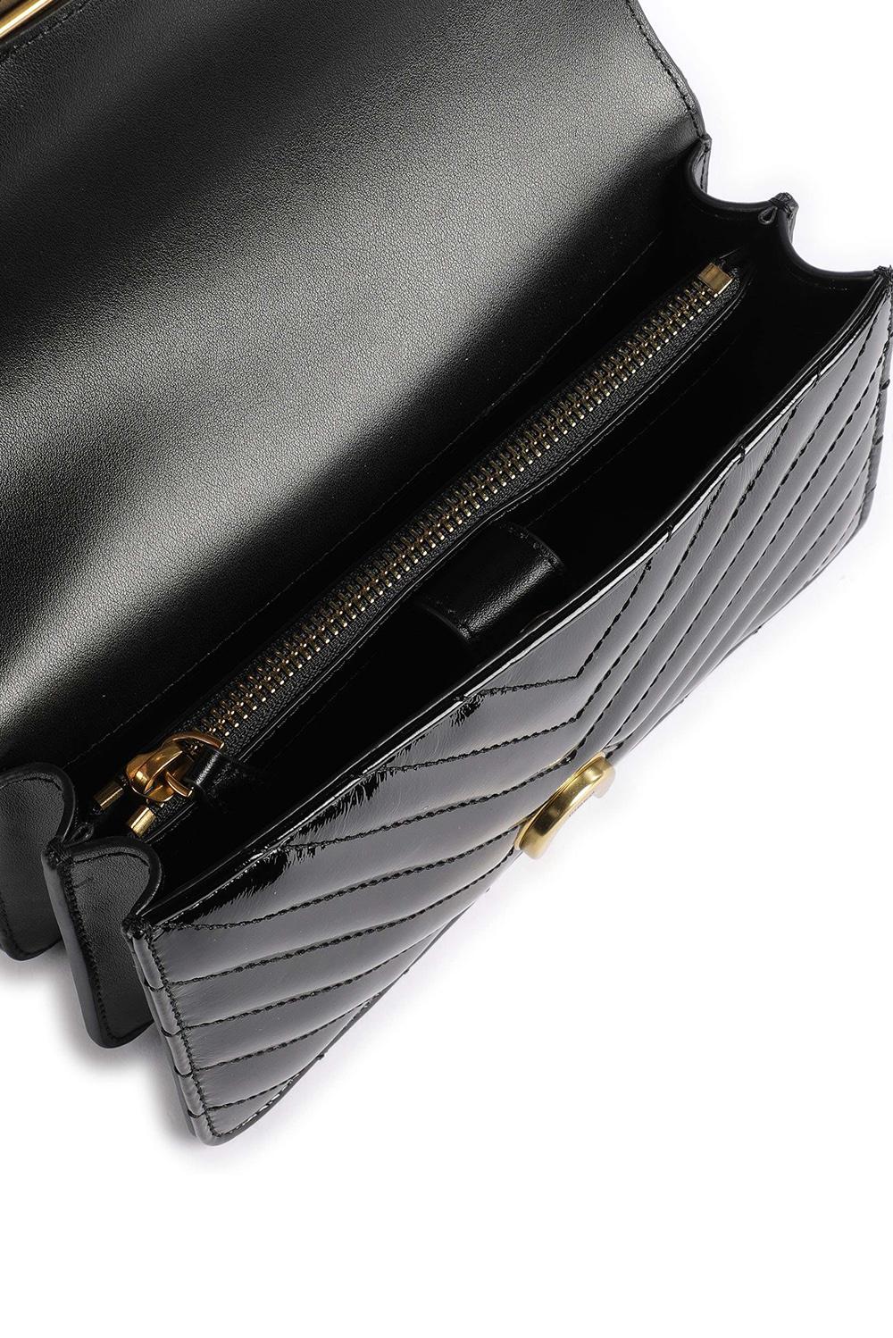  Pinko Love One Mini Vernice Black Woman - 4