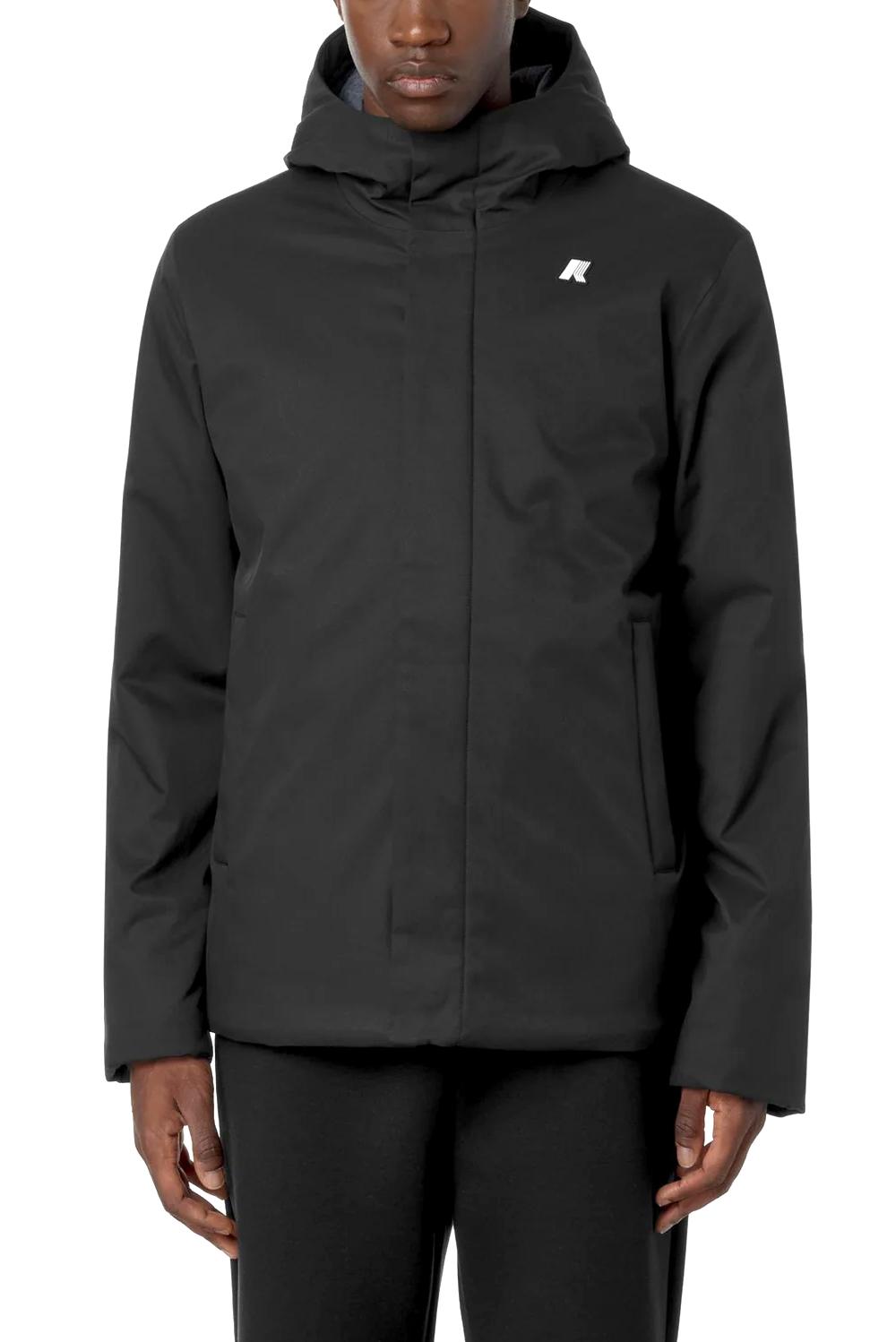  K-way Giacca Jacko Black Blue Uomo - 2