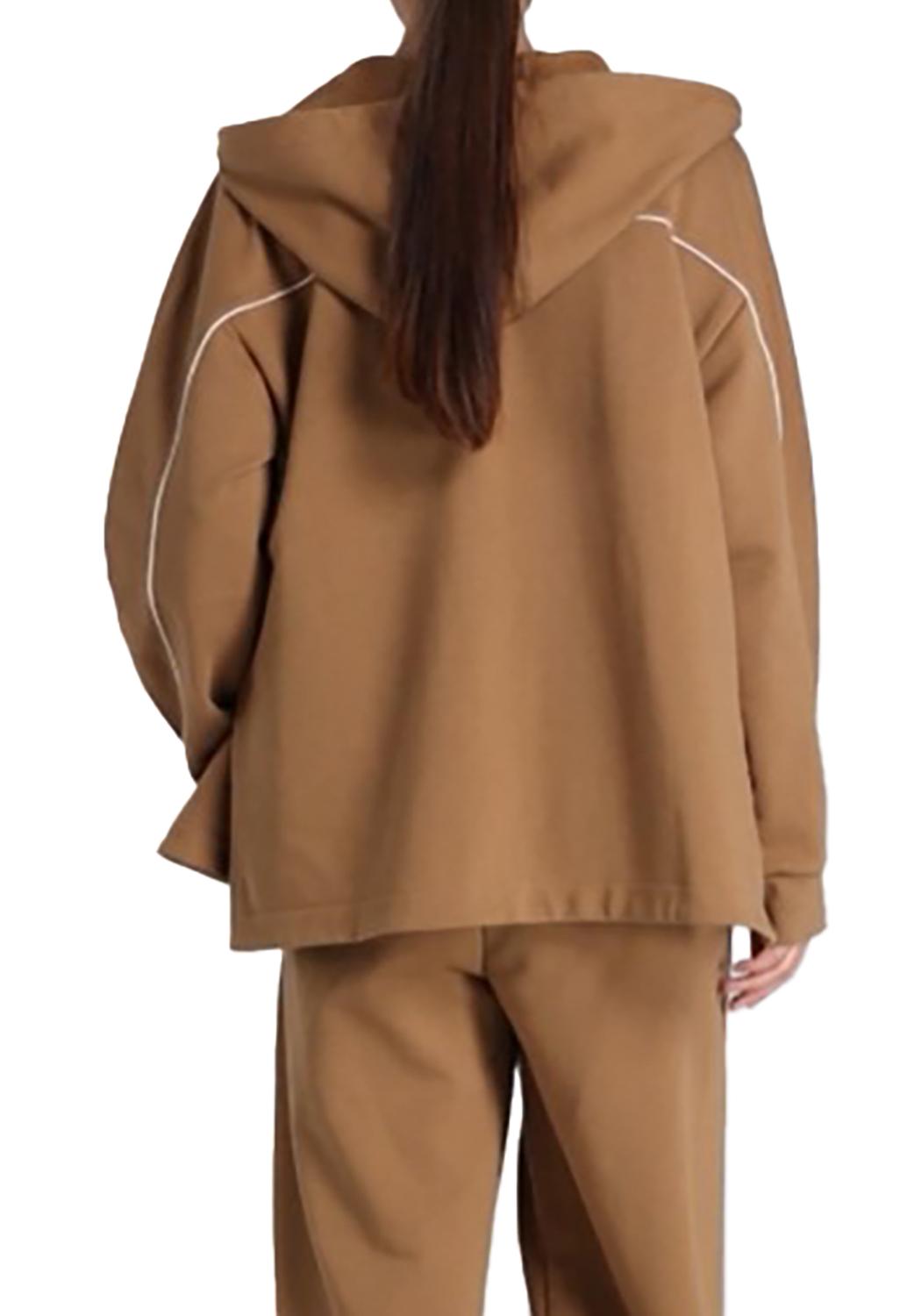  Max Mara Felpa Albore Tobacco Woman - 4