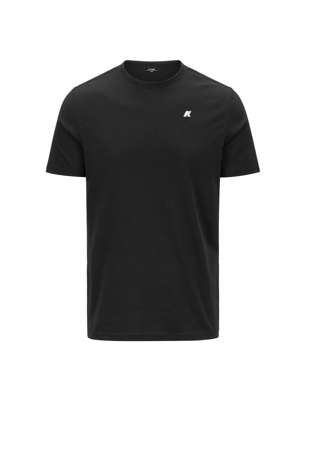  K-way T-shirt Odom Black Uomo - 1