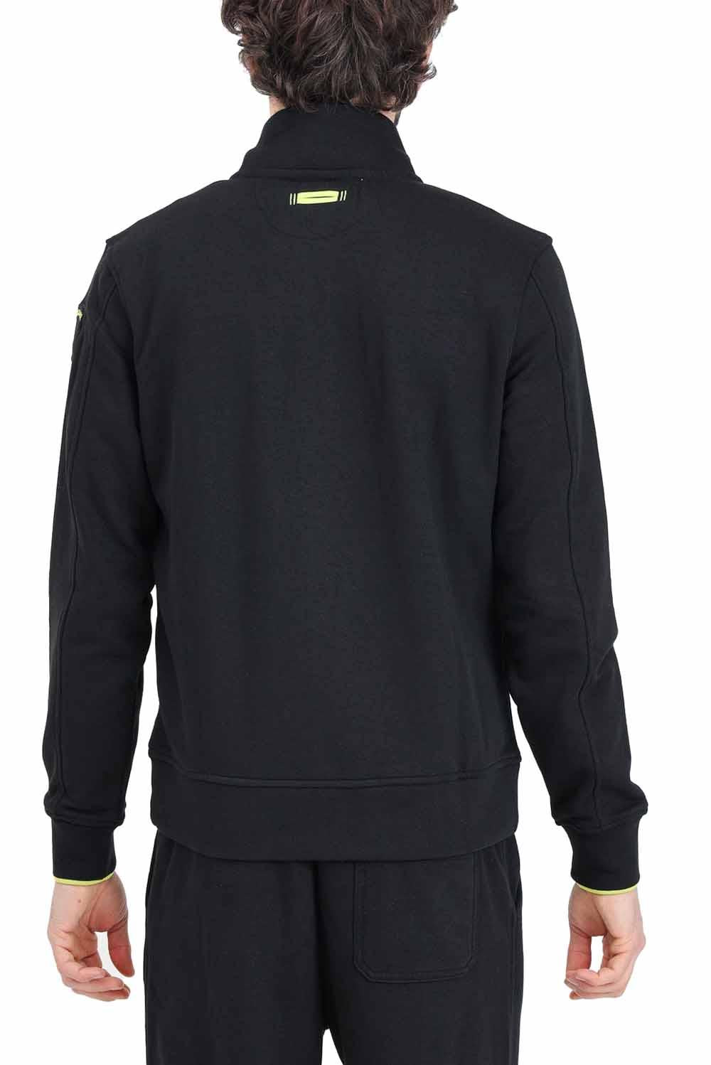  Blauer Felpa Con Zip Nero Uomo - 3