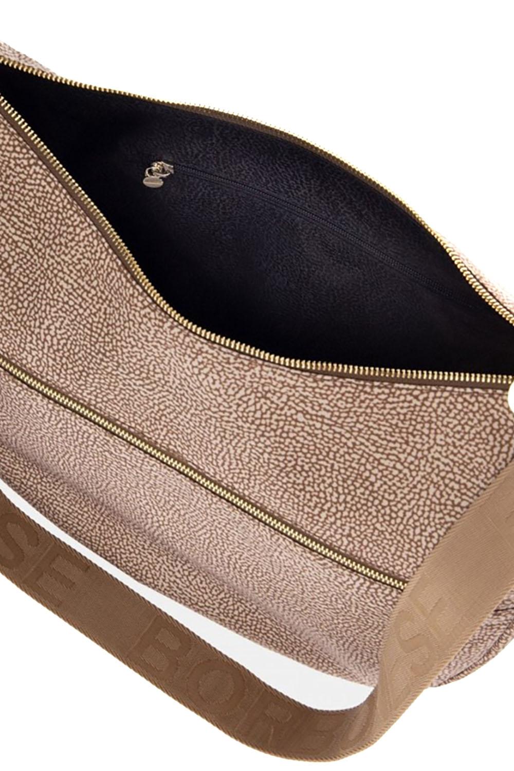  Borbonese Eco Line Luna Bag Middle Beige Woman - 4