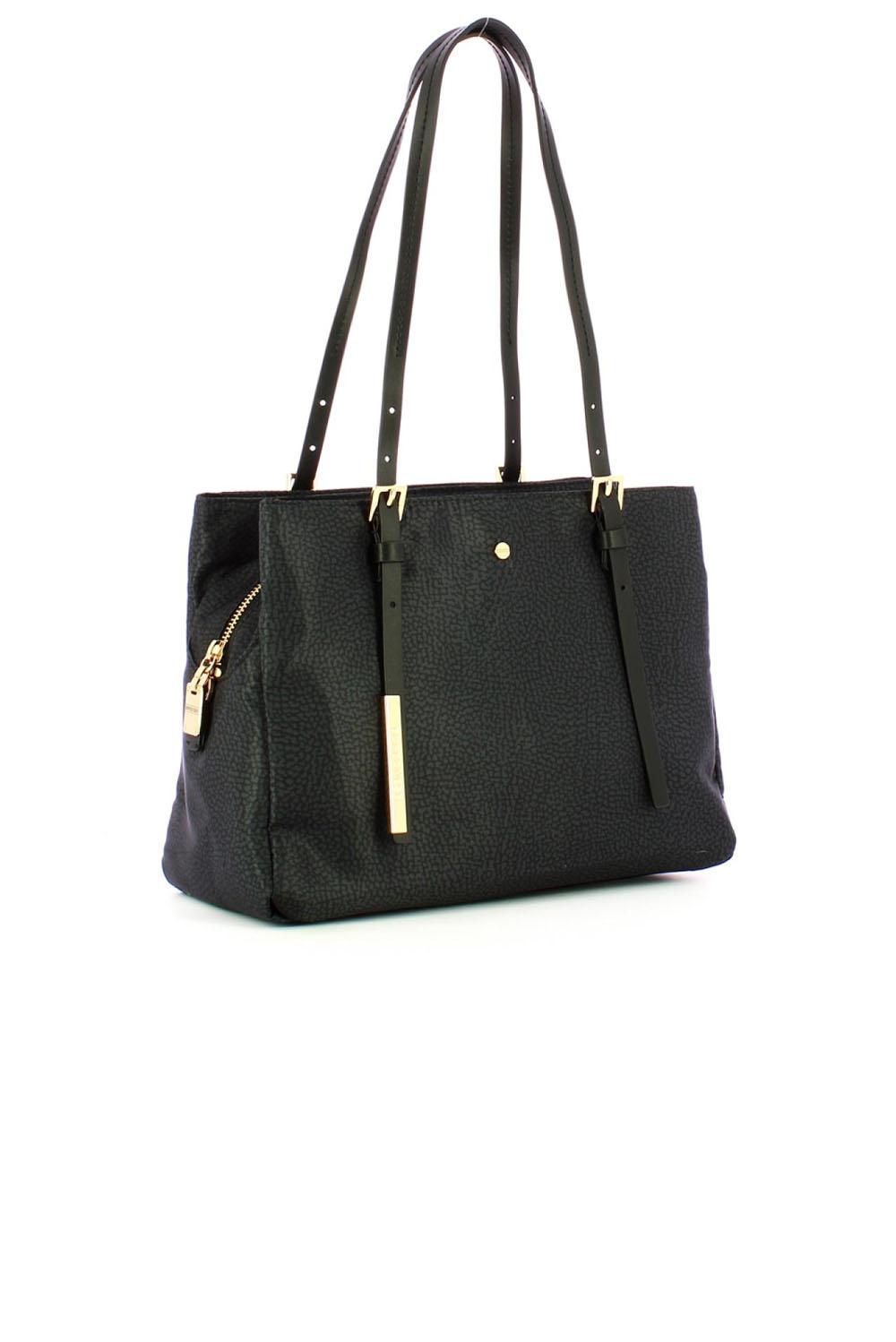  Borbonese Shopper Hobo Nero Woman - 5